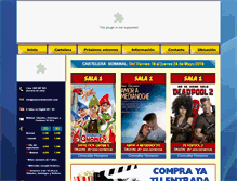 Tablet Screenshot of cinezentralcenter.com